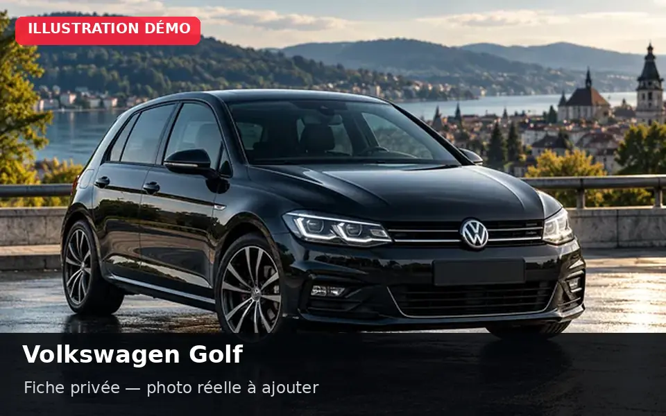[MODÈLE À COMPLÉTER] Volkswagen Golf